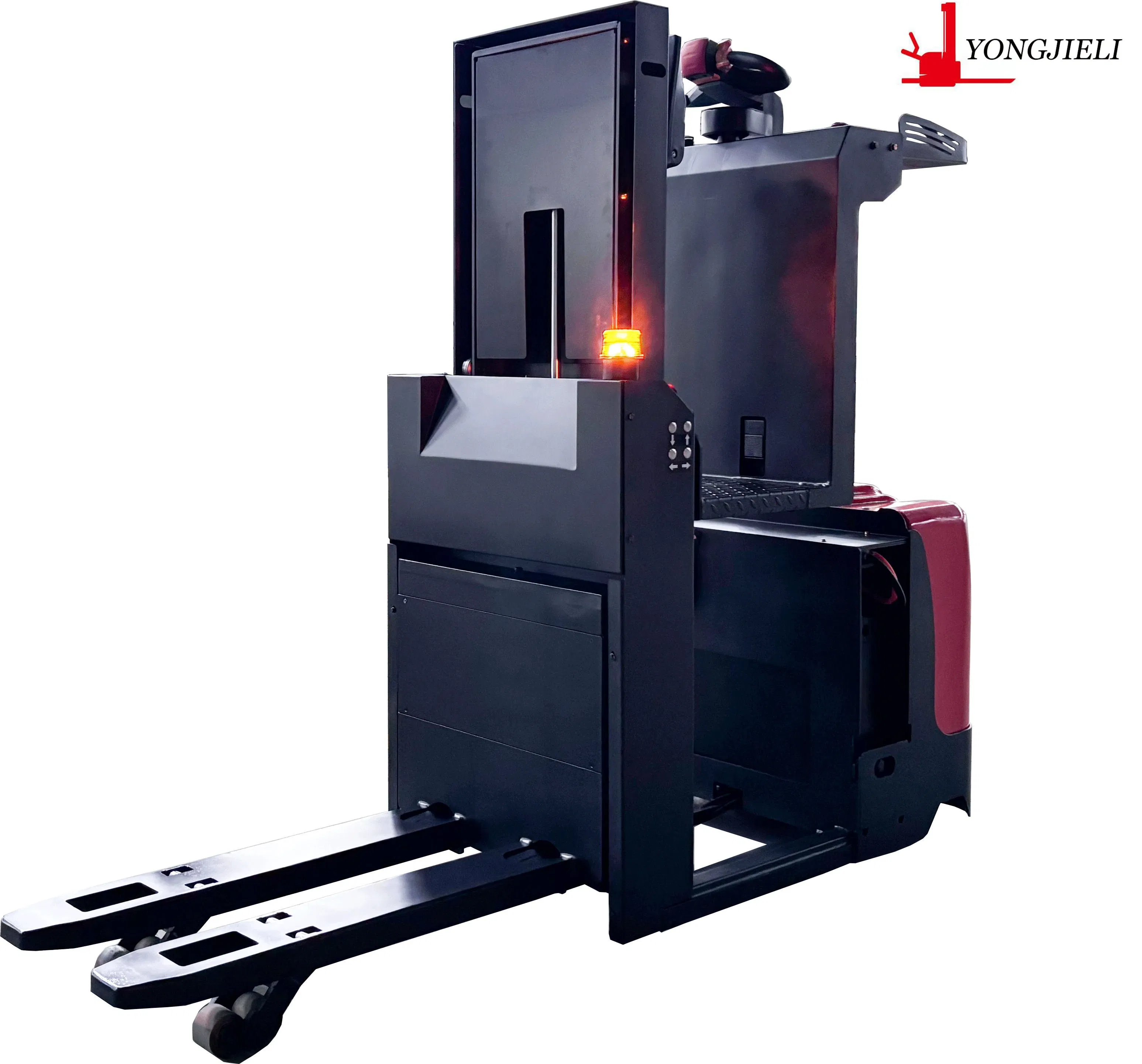 Factory 2t 3t Low Level Standing Type Electric Forklift Order Picker with 210ah Large Battery with Good Price