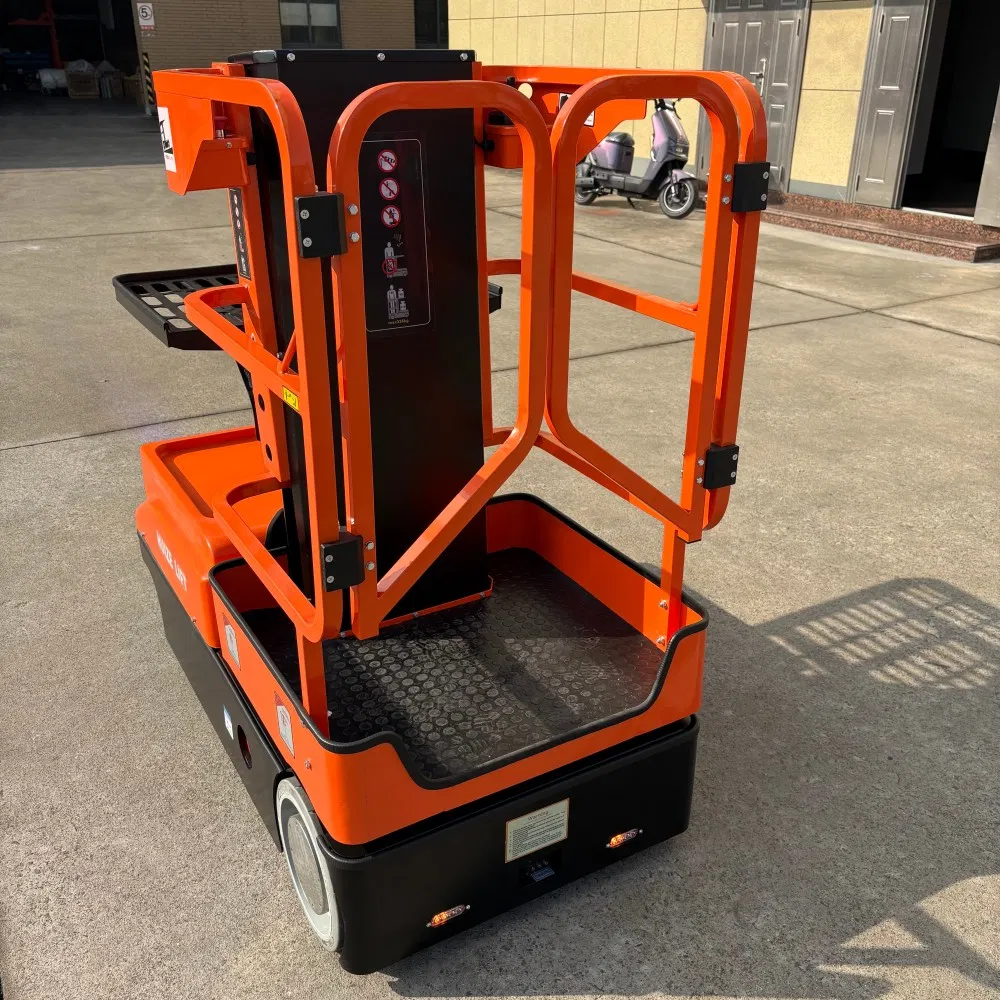 Picking Height 3m 4m Full Electric Low Level Aerial Order Picker Forklift for Warehouse Use