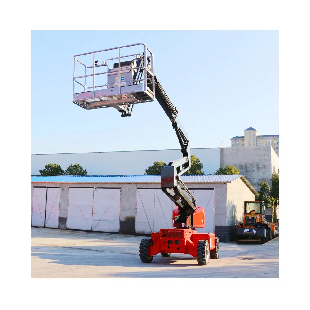 10~56m Hydraulic Arm Lift Platform Cherry Picker Self-Propelled Telescopic Articulating Boom Lift