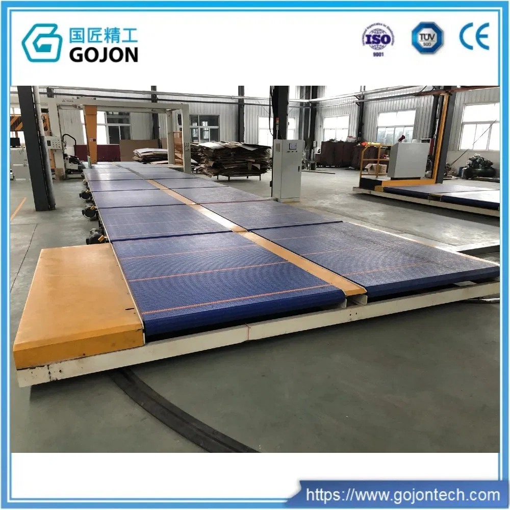 Advanced Cardboard Modular Conveyor System with 90 Degree Transfer Rotary Table Xy Lift Pile Pusher Platform Auto Logistics Conveyor