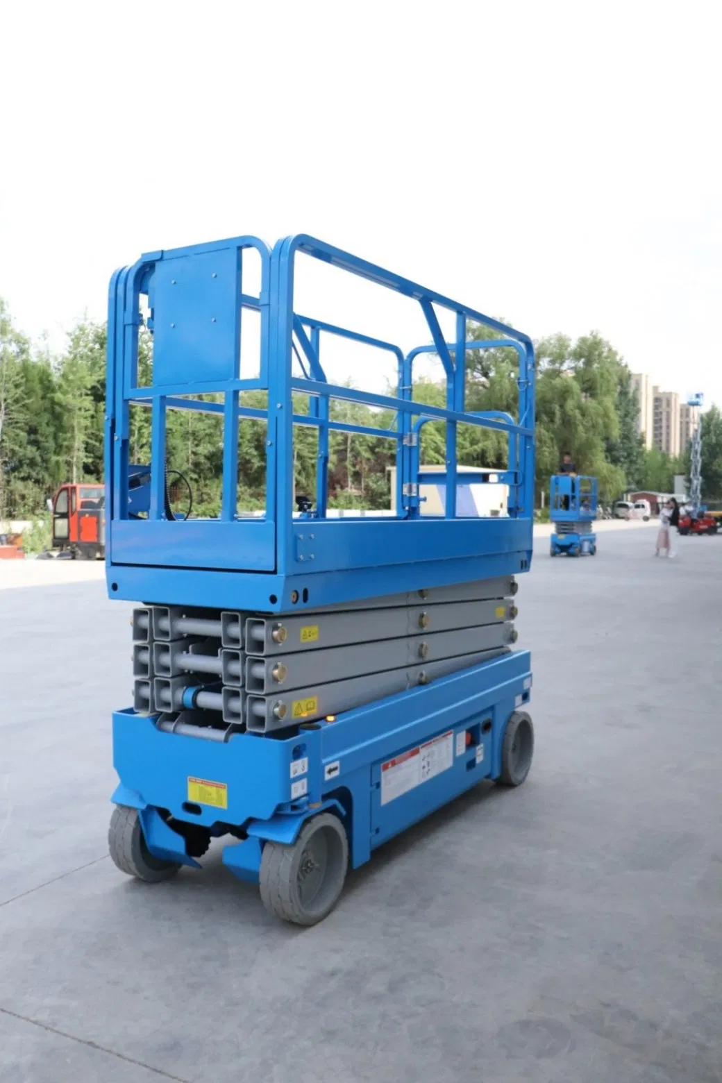 Electric Scissor Lift 6m 8 Meter 10m 12 14 M Lifter Platform Material Handling Portable Hydraulic Cargo Lift