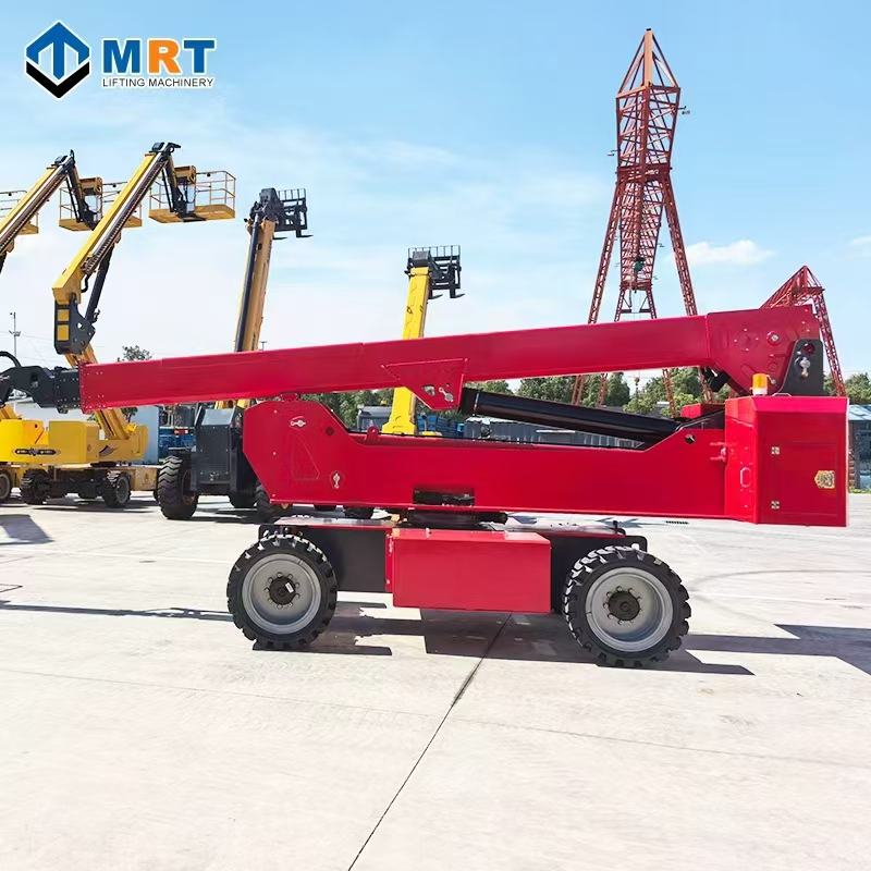 Factory Price Articulated Boom Lift Manlifts Electric and Diesel 10m 12m 14m 16m 20m 22m 24m 28m 34m High-Quality Machines for Rental and Sale