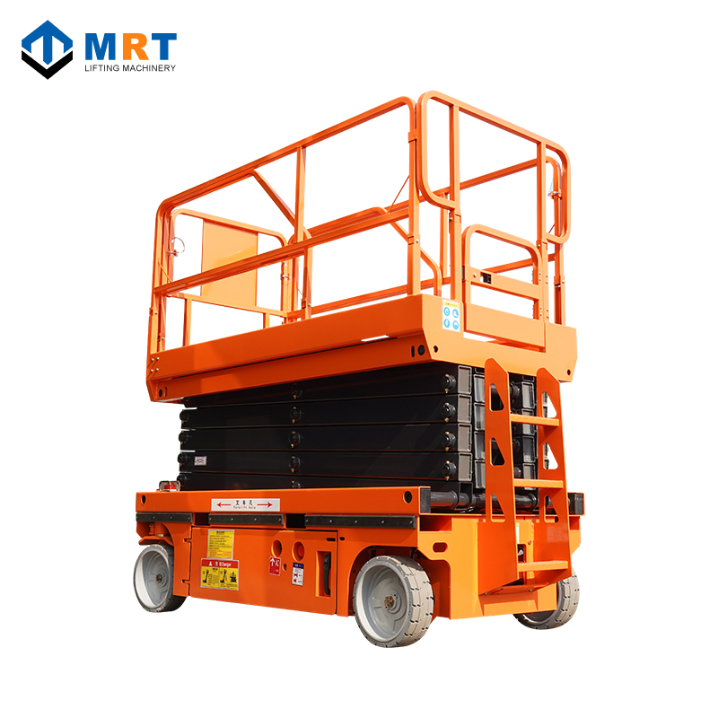 Small Scissor Man Lift Self-Propelled Electric Small Scissor Lift Work Platform for Aerial