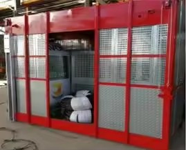 Personnel &amp; Cargo Lift Solution: Tavol Sc200 for Easy Operation and Exact Floor Positioning on Multi-Story Projects