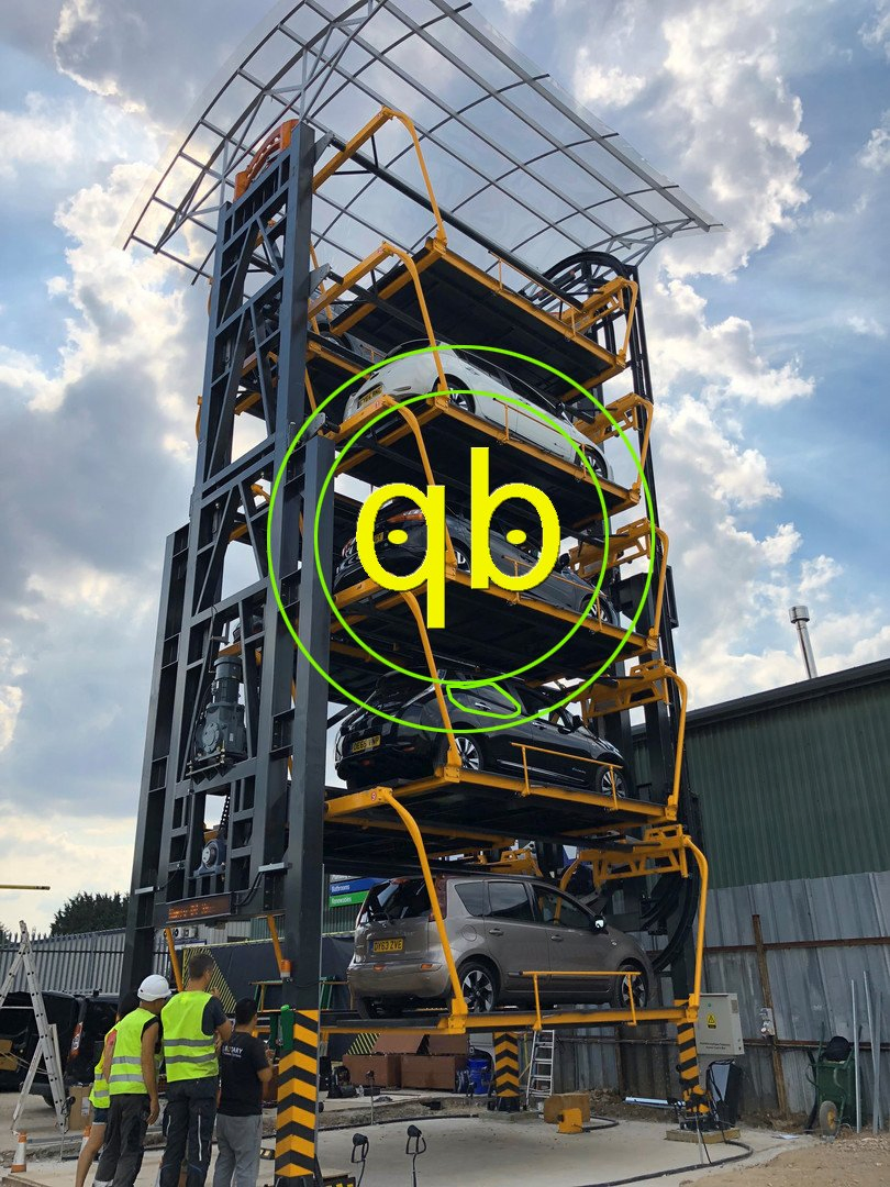 Vertical Parking Equipment Carrousel Rotary Revolving Lift Storage Platform System