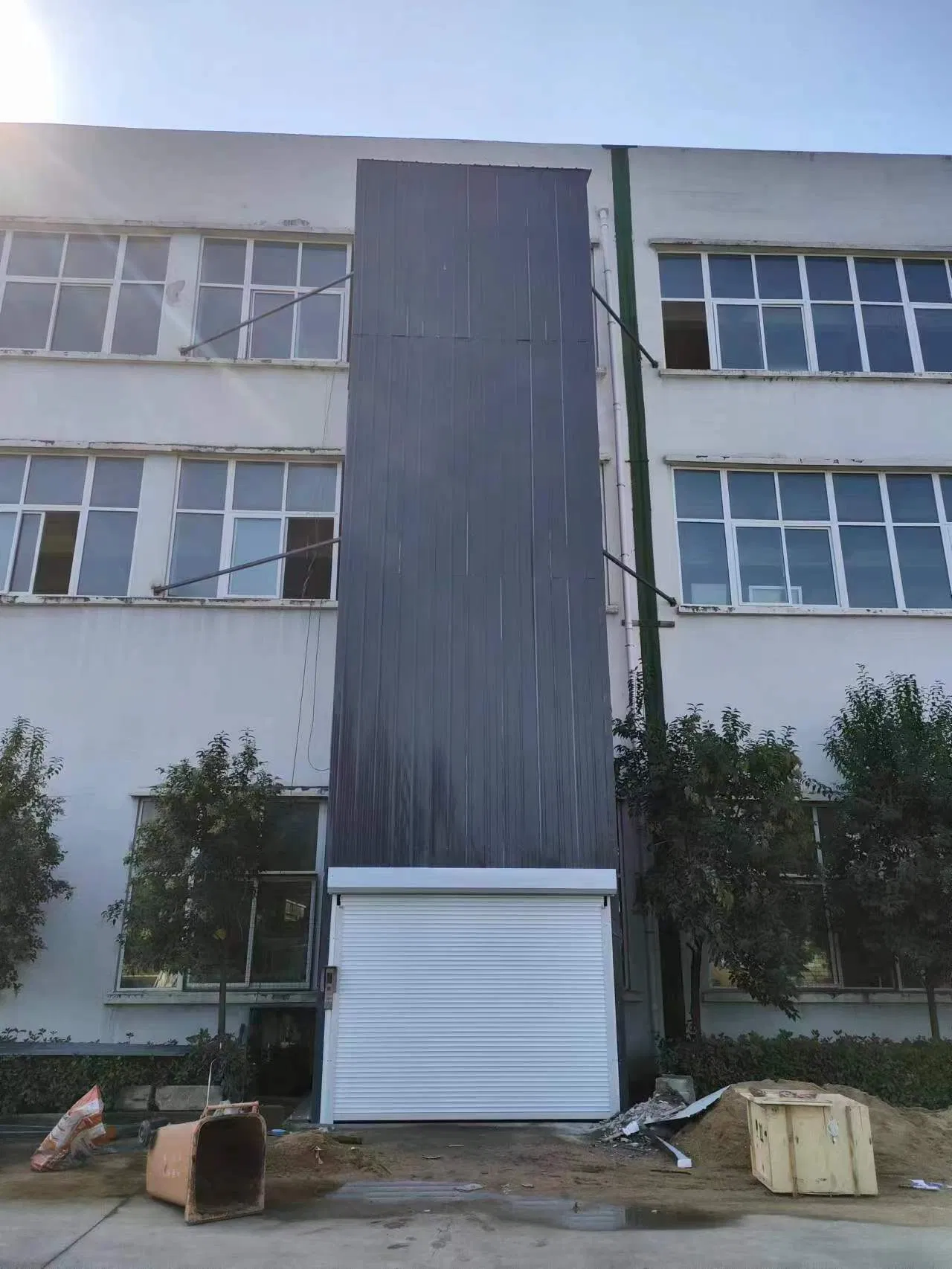 Customized 2ton 3ton Hydraulic Goods Elevator Platform 5m-20m Vertical Cargo Lift for Wahouse Use