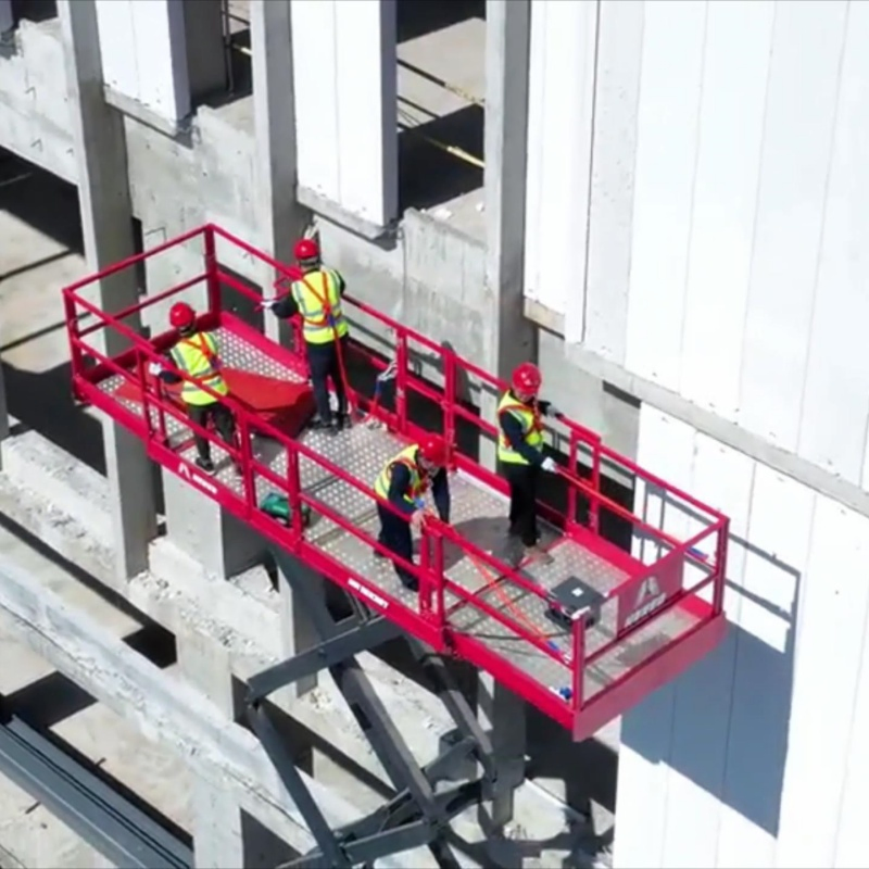 Hered Rough Terrain Scissor Man Lift Aerial Lift Skyjack Scissor Lift