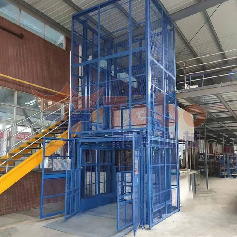CE Industrial Warehouse Vertical Hydraulic Freight Cargo Lift Table Electric Goods Elevator Platform for 5ton 10ton