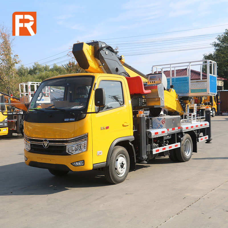 18-60 Meters Hydraulic Telescopic Boom Aerial Work Platform Large Heavy Duty Man Lift Factory Direct Sale Aerial Platform