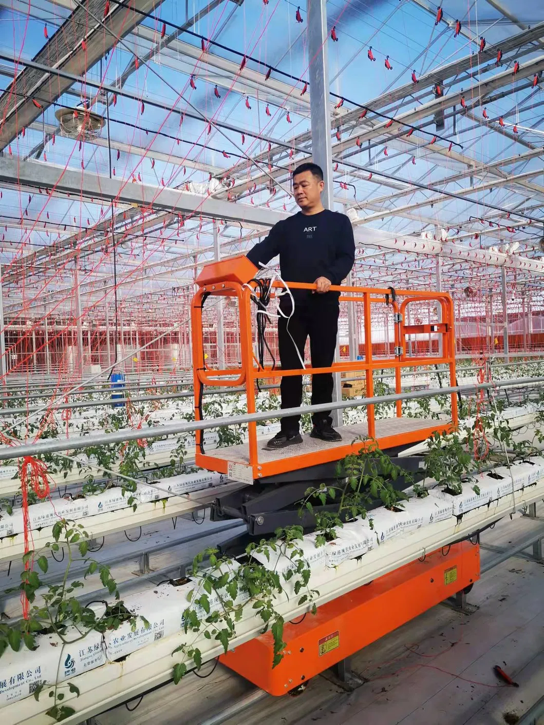 Greenhouse Picking Sissor Lift Platform