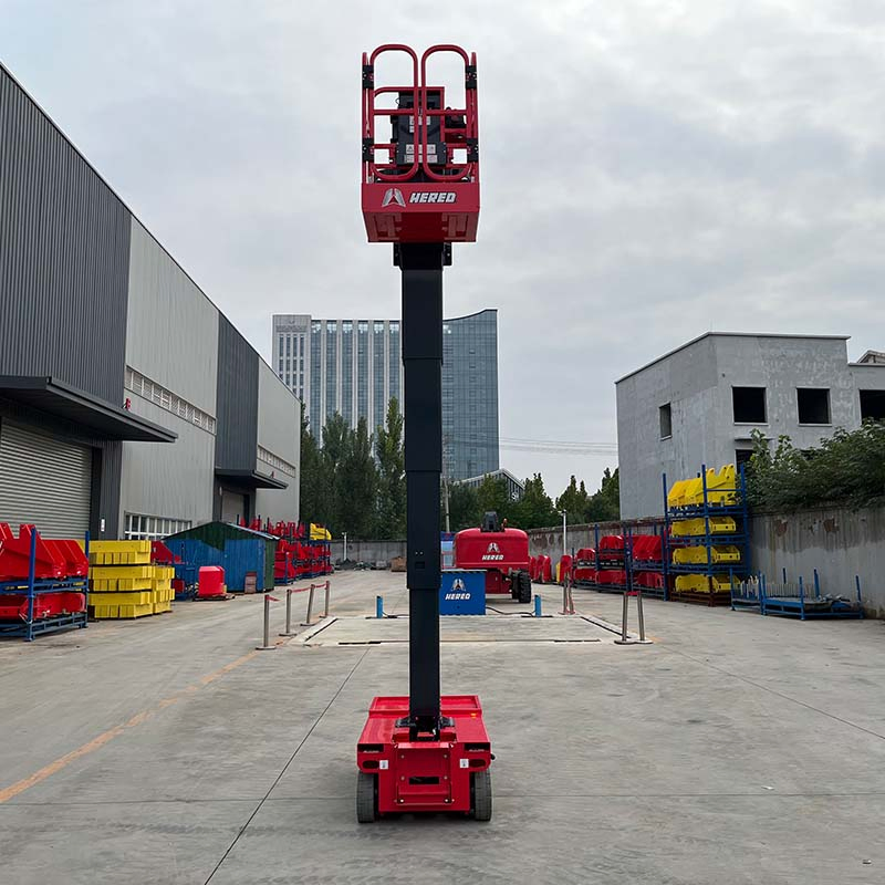 5.85m Compact Electric Order Picker Lightweight Low Level Lift for Efficient Warehouse Operation