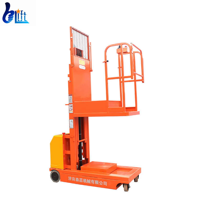High Level Cargo Picking Order Picker Forklift Truck Lift for Warehouse