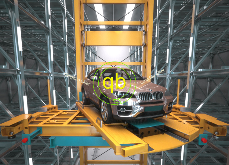 Laneway Stacker Parking System Vertical Parking Lift Platform for Vehicle Mechanical Garage