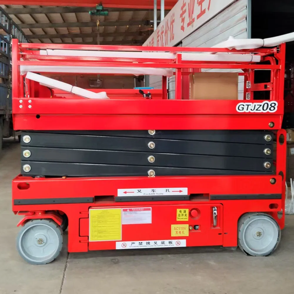 Self-Walking 12 Meter 18 Meter Mobile High-Altitude Scissors Lift Aerial Work Lift Platform