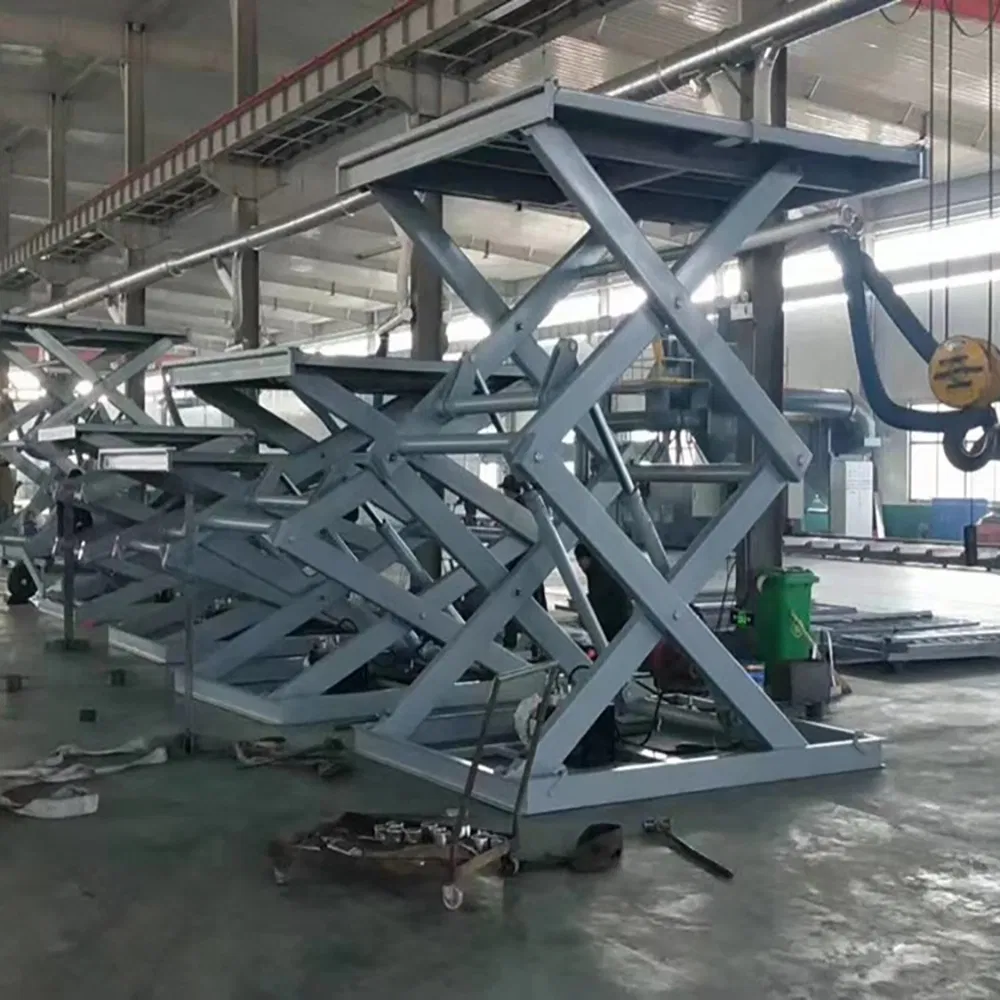 High-Capacity Custom Scissor Lift Table for Assembly Line Material Handling