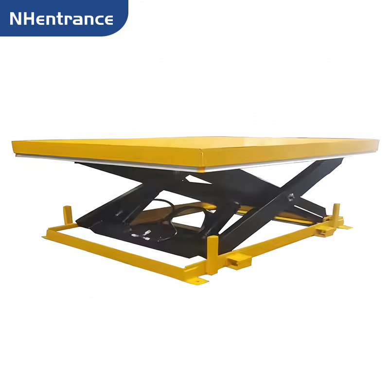 Heavy-Duty Electric Hydraulic Scissor Lift Table for Material Handling