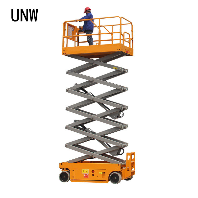 Hydraulic Cargo Elevator Warehouse Freight Lifter Self Propelled Scissor Lift