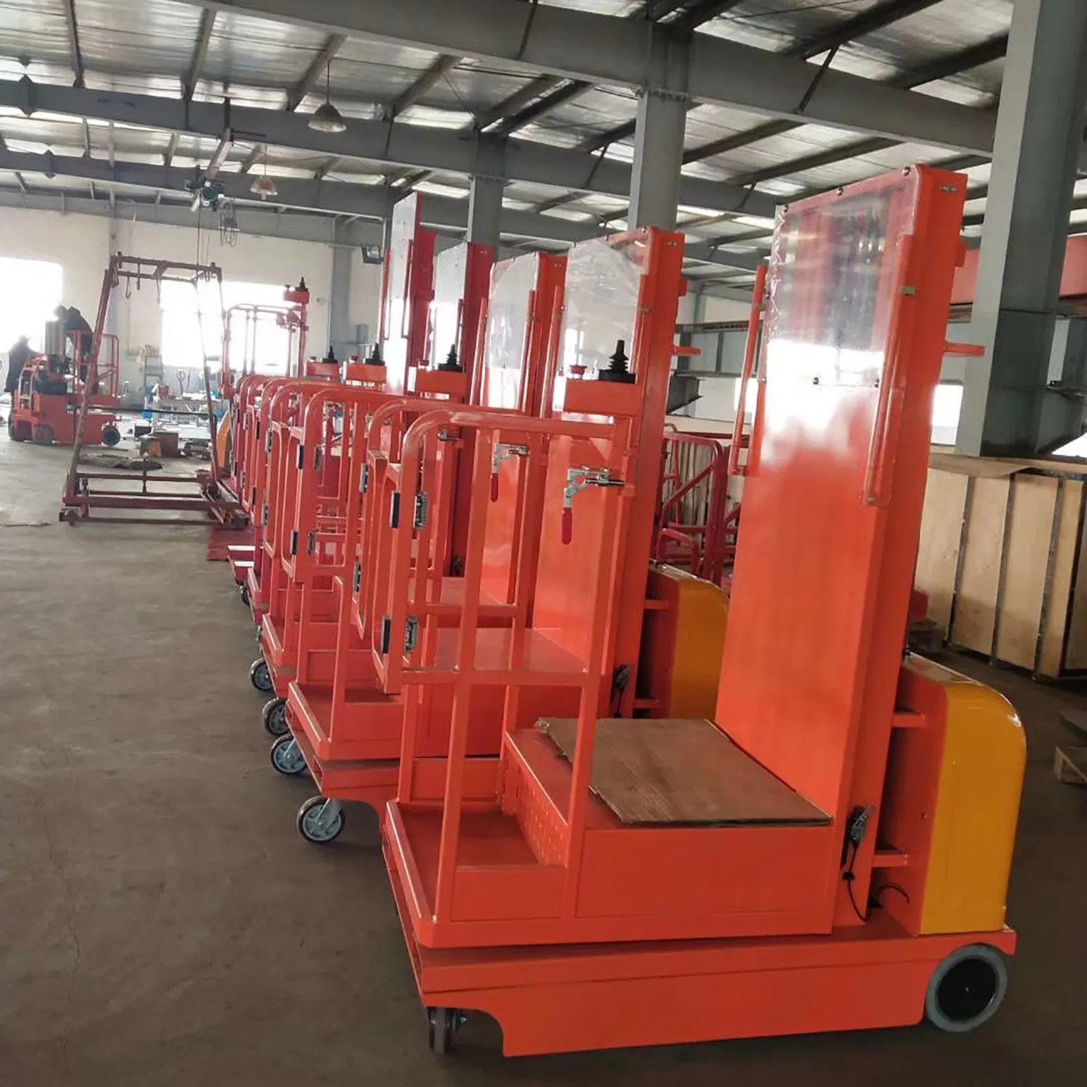 Semi-Automatic Electric High Level Order Picker