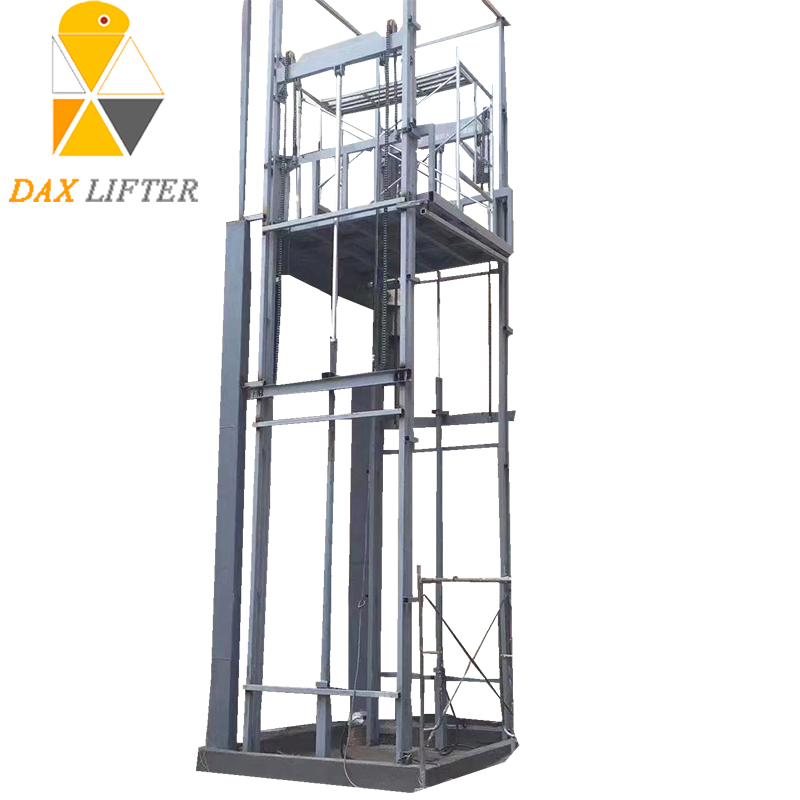 Daxlifer Heavy Duty 3000kg Hydraulic Goods Lift Small Portable Cargo Elevator Lift Industrial Lift for Warehouse