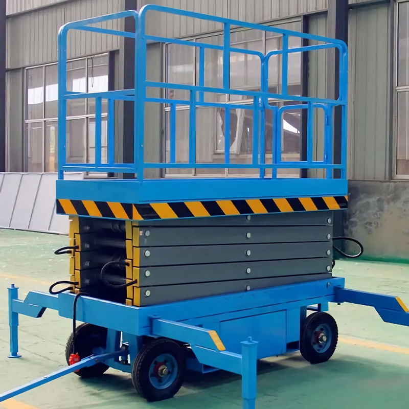 500kg 6m 8m 10m 14m Scissor Lift Full Electric Work Platform Self Propelled Scissor Lift Mobile Hydraulic Lift Table