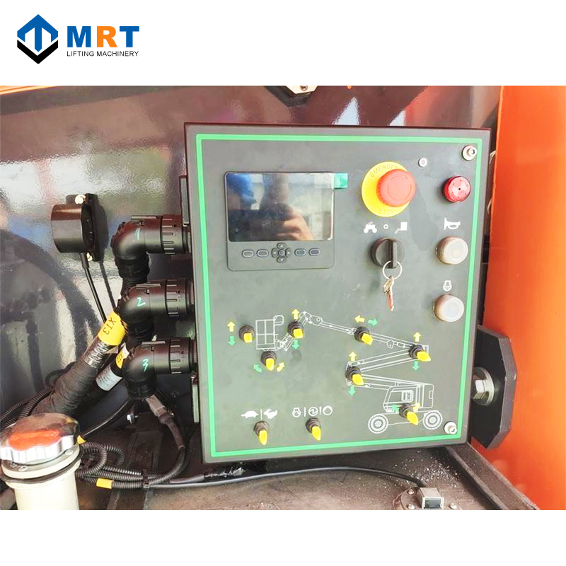 Mrt CE Hot Selling Product Working Platform Towable Articulated Boom Lift with Diesel Mobile Lift Platform Lift 12m 14m 18m 32m 36m 34m 360 Degree Rotation