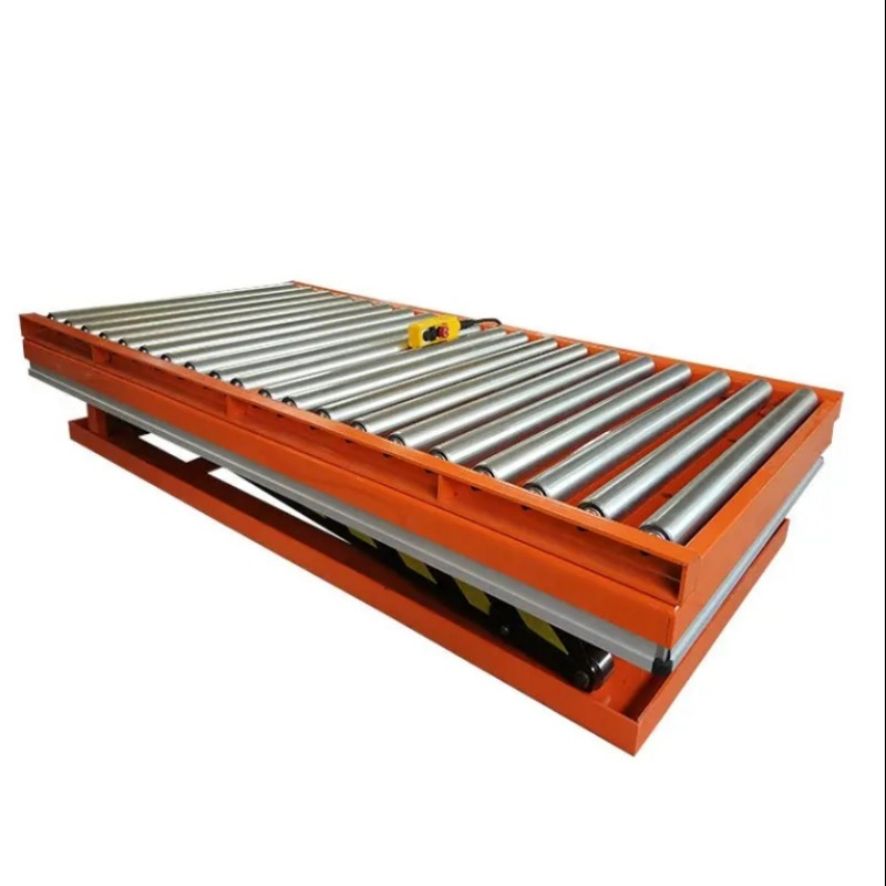 Steel Hydraulic Scissor Lift Work Platform Electric Hydraulic Stationary Scissor Lift Table for Material Handling and Lifting