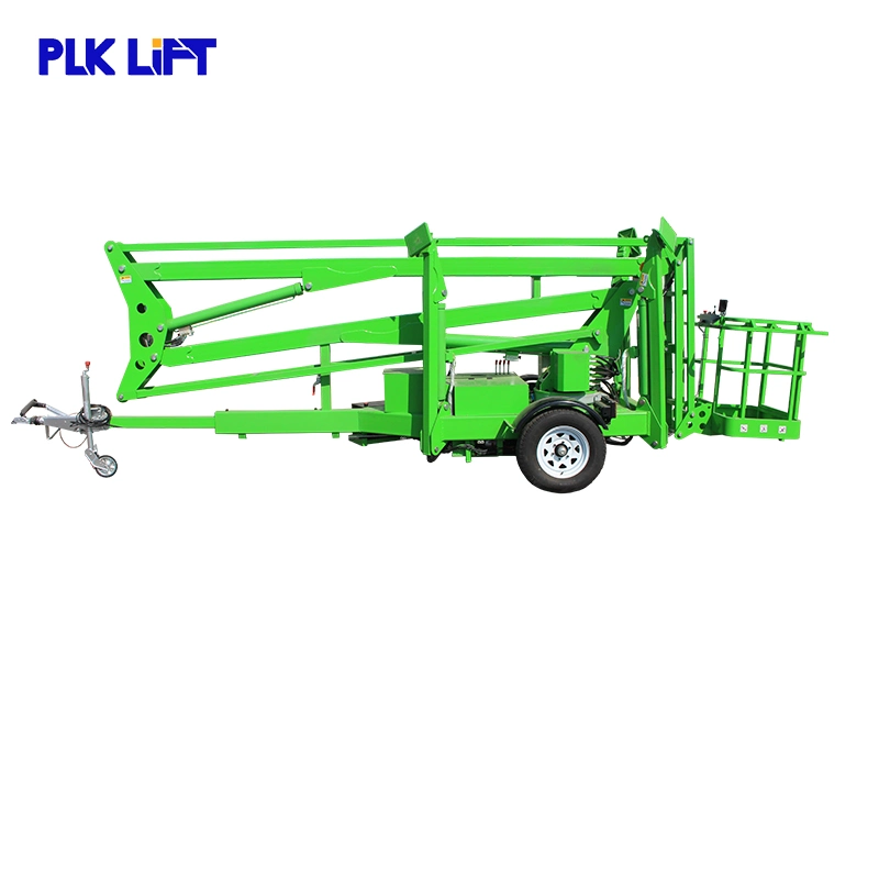 10~24m Articulated Cherry Picker Spider Lift Towable Boom Lift