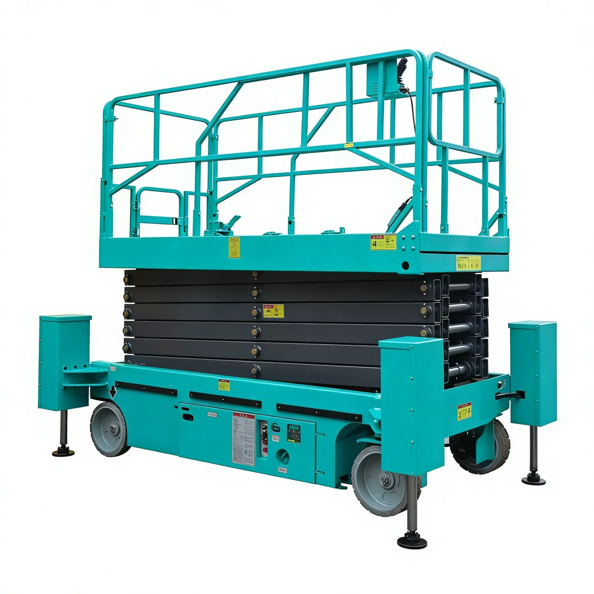 Mobile Self-Propelled 500kg 18m Aerial Work Platform, Flexible Aerial Lift Platform with Free Moving in Work Site