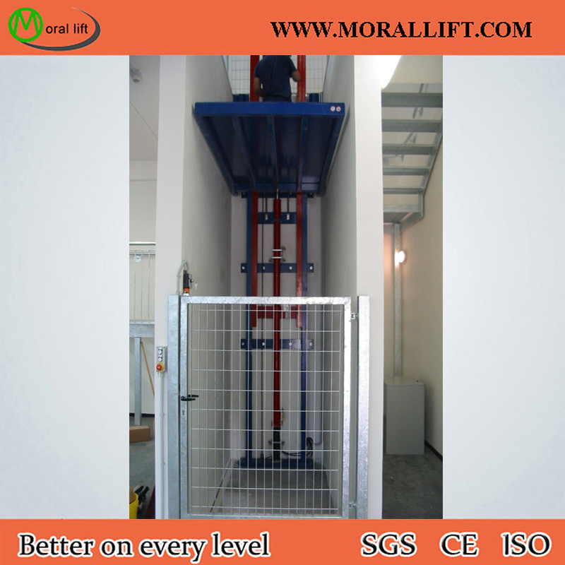 Hydraulic Drive Vertical Cargo Lift for Warehouse