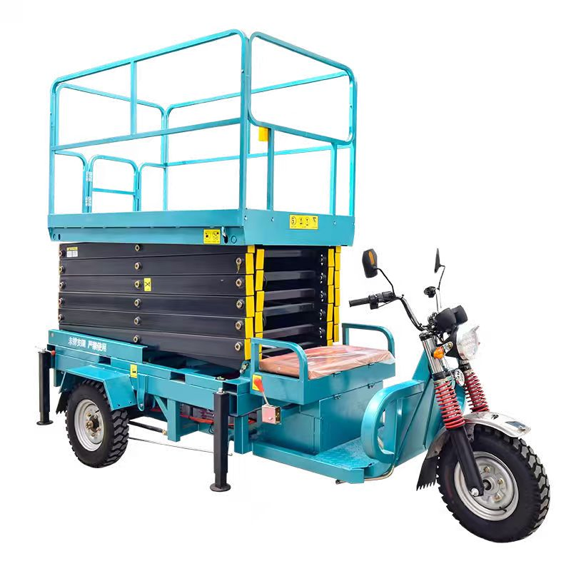 4-12m Self-Propelled Electric Three-Wheel Tricycle Scissor Lift for Aerial Work Outdoor