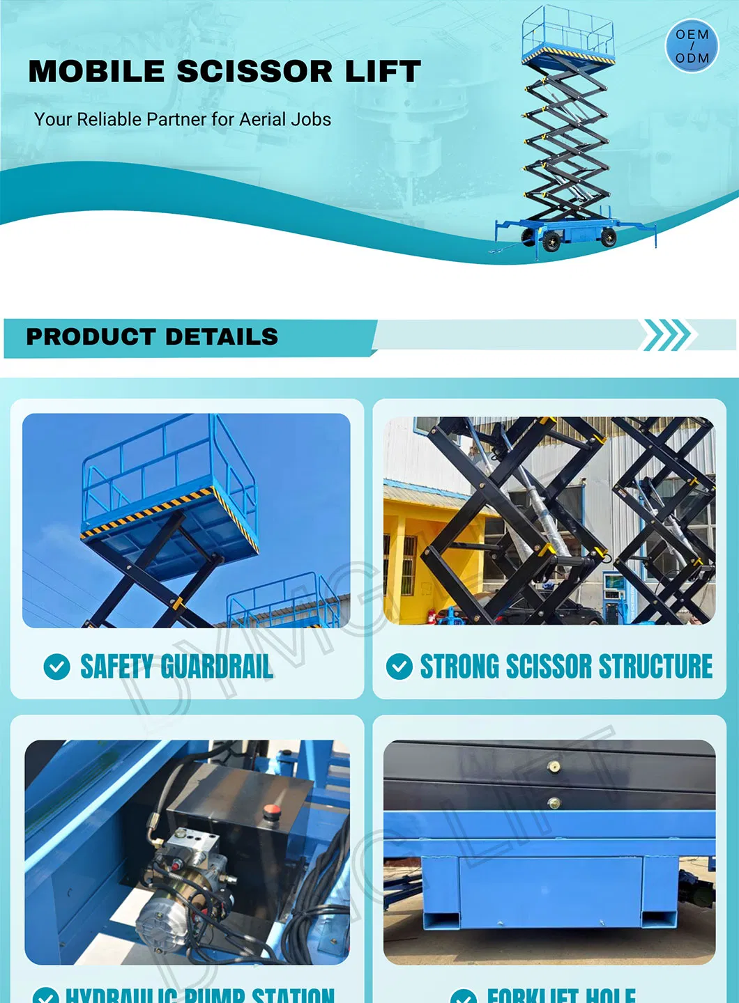 Mobile Scissor Lift Platform