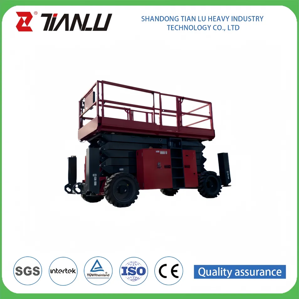 Self Propelled Rough Terrain Scissor Lift