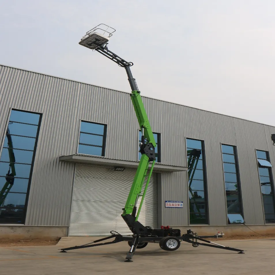 Electric Boom Lift Detail