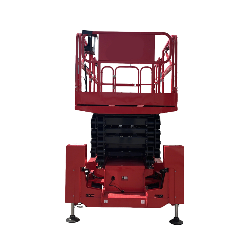 Self Propelled Rough Terrain Hydraulic Scissor Lift Work Platform