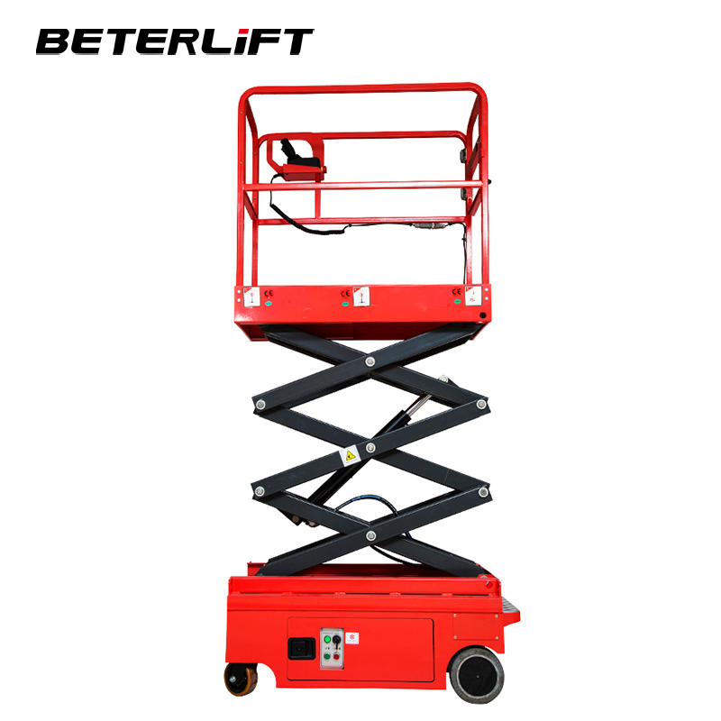 3m 4m Self Propelled Electric Hydraulic Mini Scissor Lift for Personnel Indoor Use