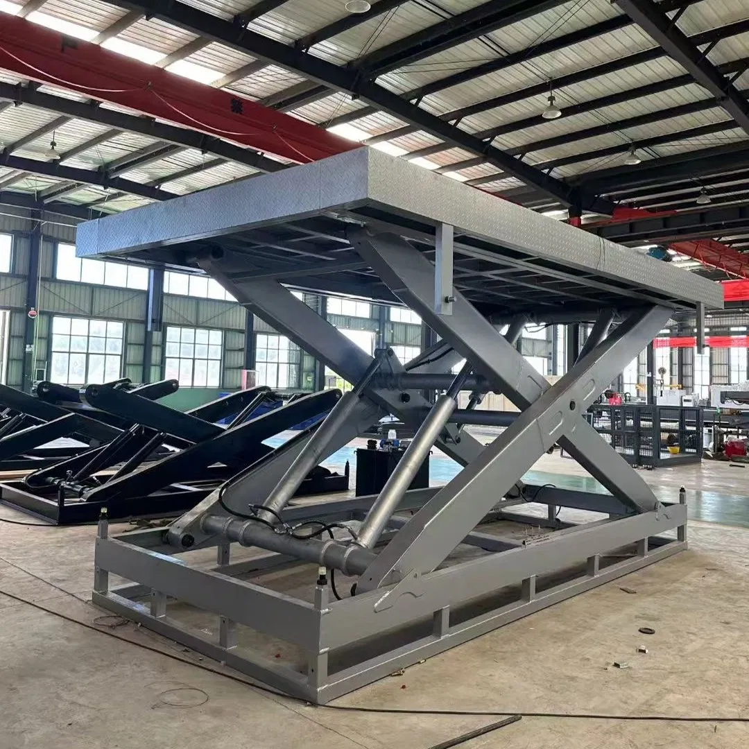 High-Capacity Custom Scissor Lift Table for Assembly Line Material Handling