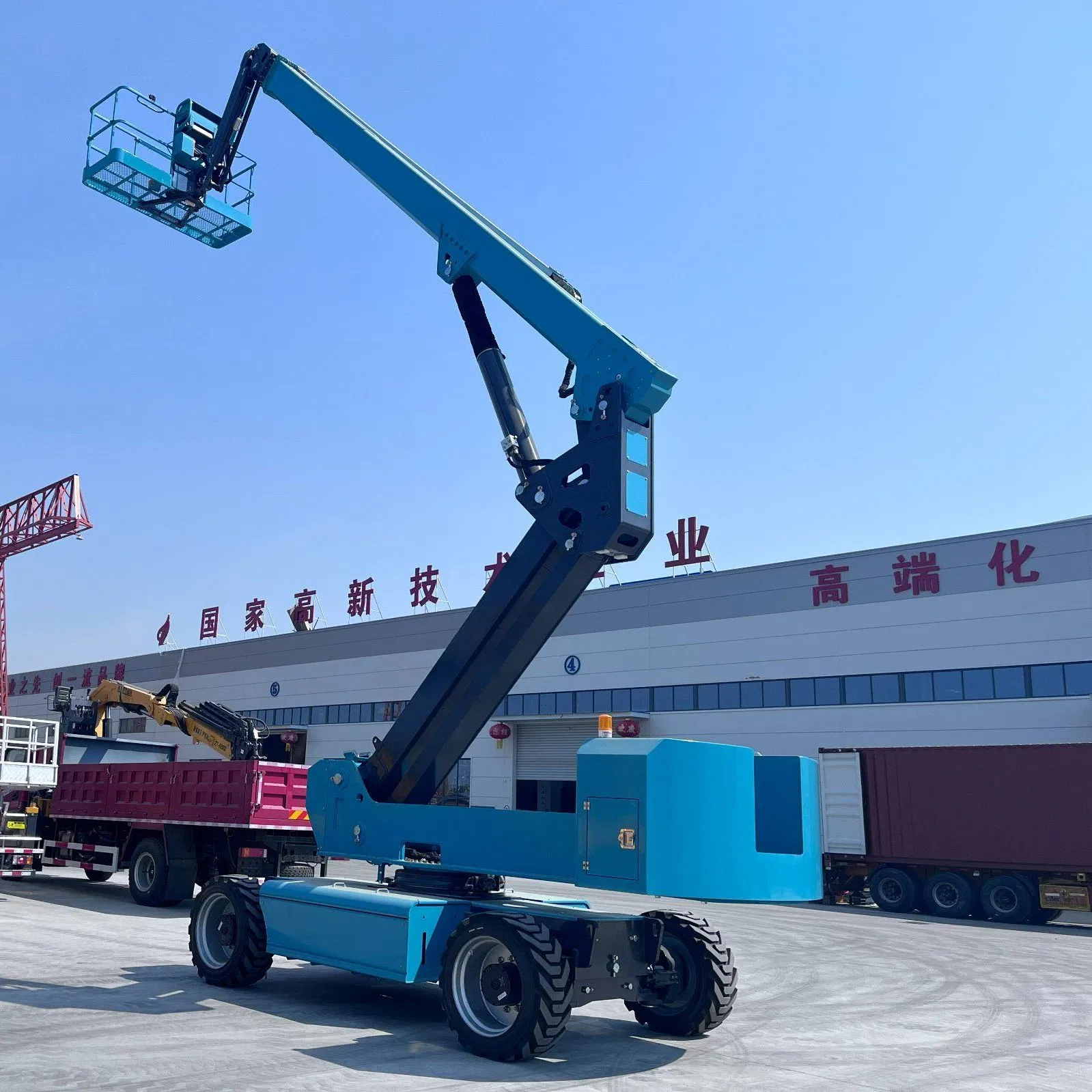 High-Altitude Electric Articulated Boom Lift Truck for Aerial Work