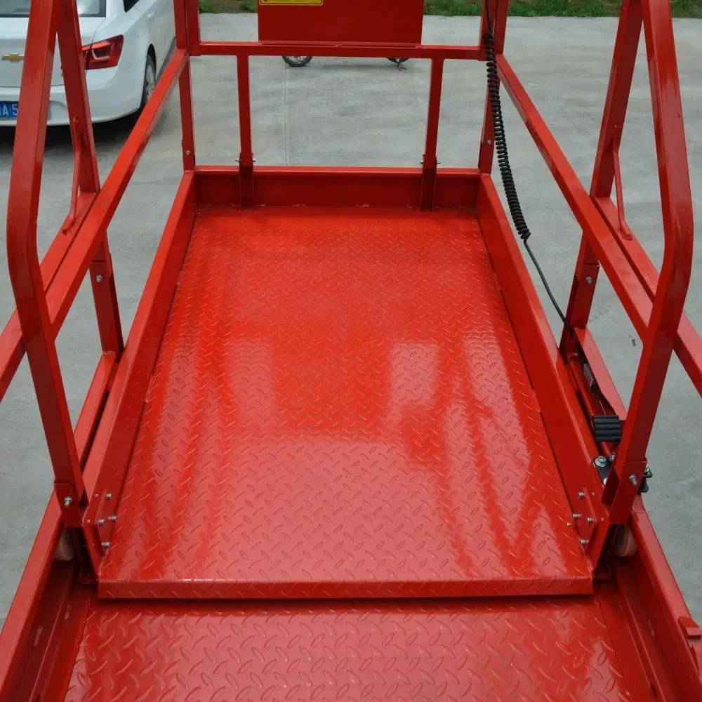 10m Cherry Picker Electric Scissor Lift for Warehouse