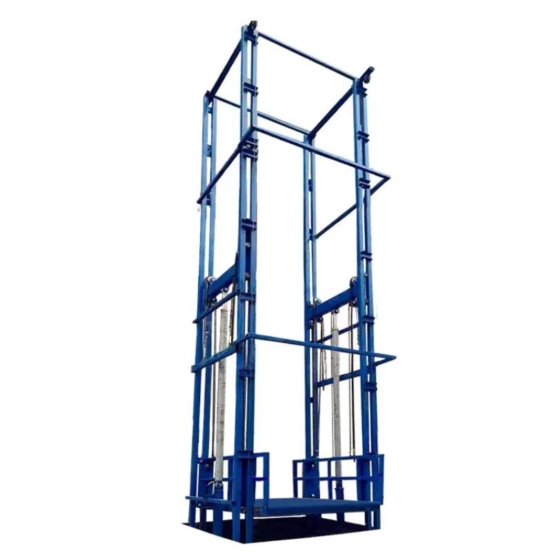 Industrial Hydraulic Goods Elevator - Stable Operation Vertical Lift with Safety Protection System