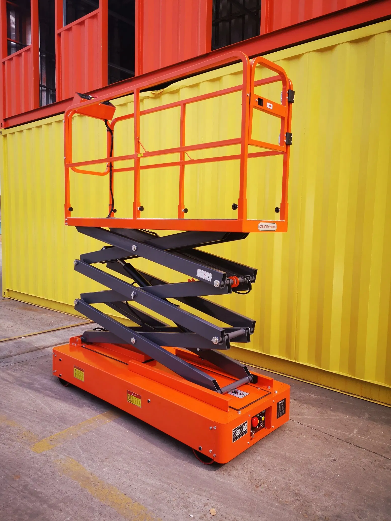 Greenhouse Picking Scissor Lift Platform Electric Small Platform