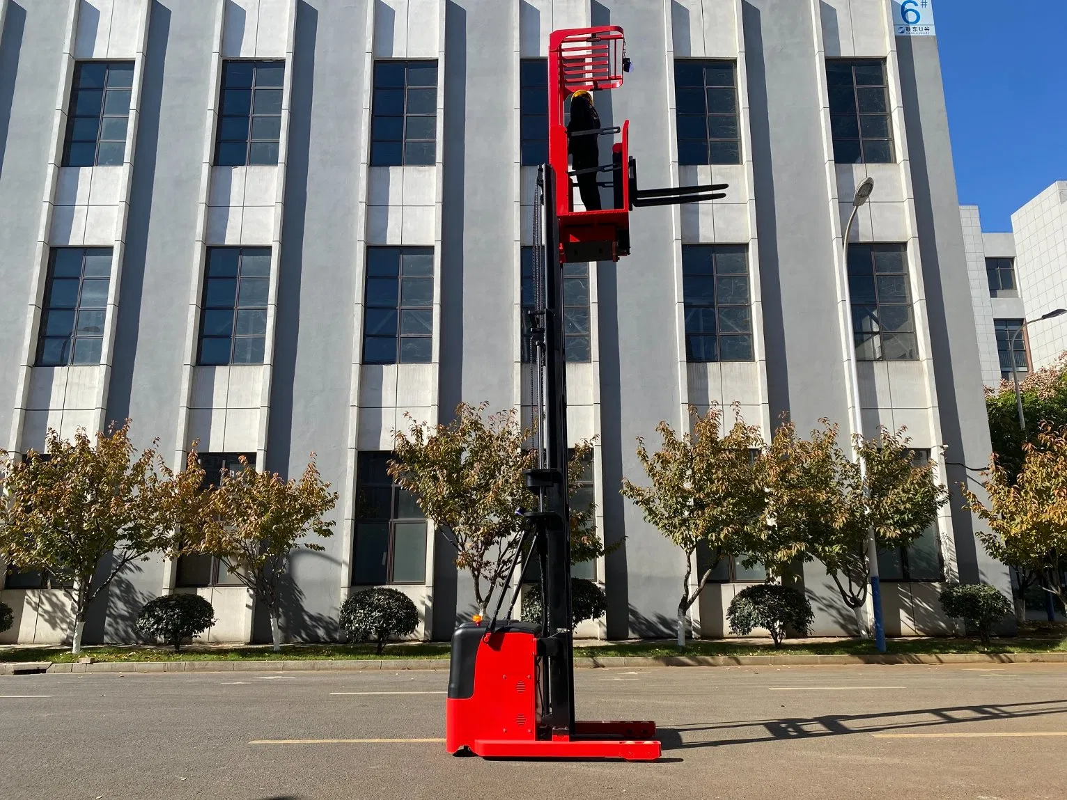 5m 7m 9m Man-up Order Picker 1000kg 1500kg Electric High Level Order Picker