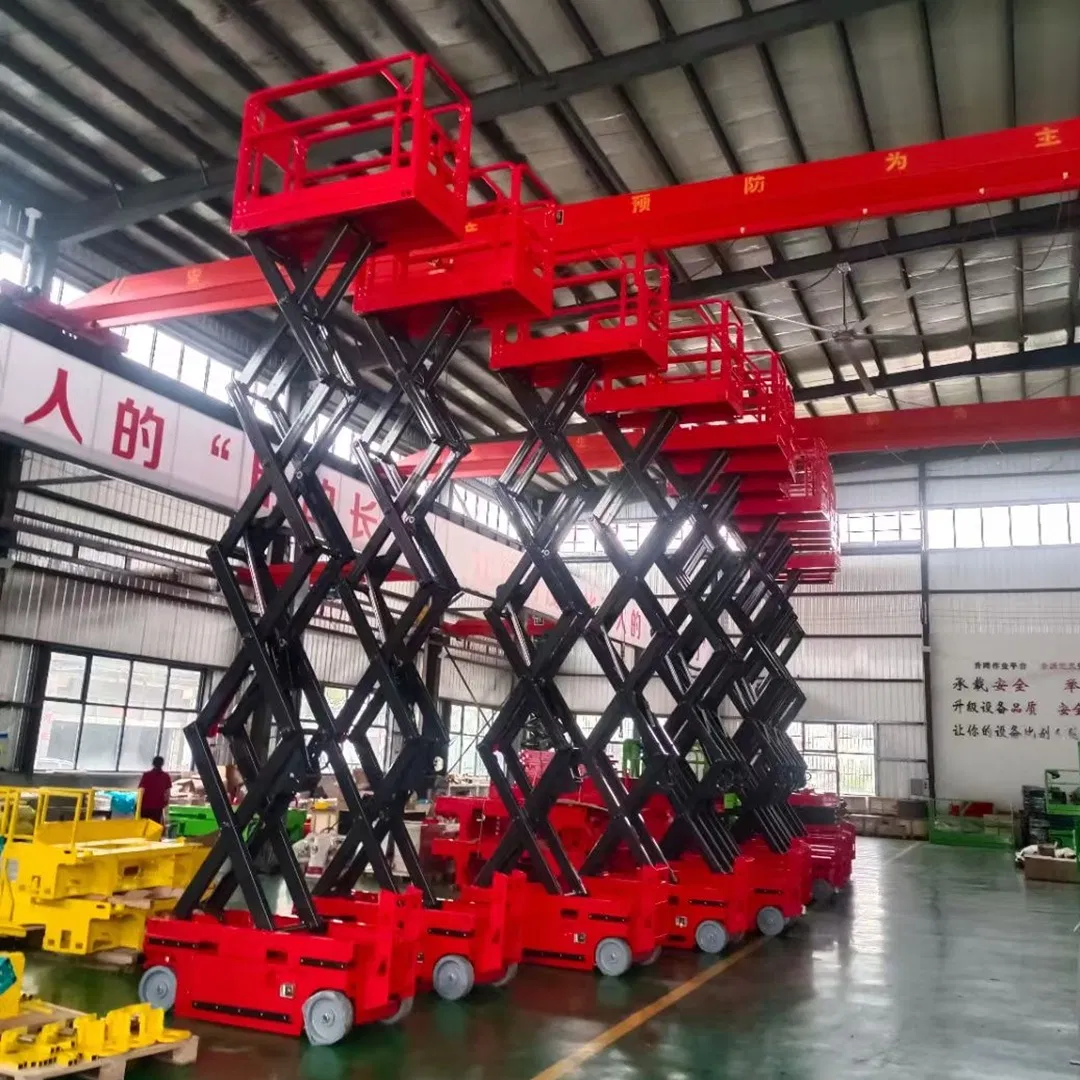 Mobile Scissor Lift for Personnel Operation-Self-Propelled Scissor Lift