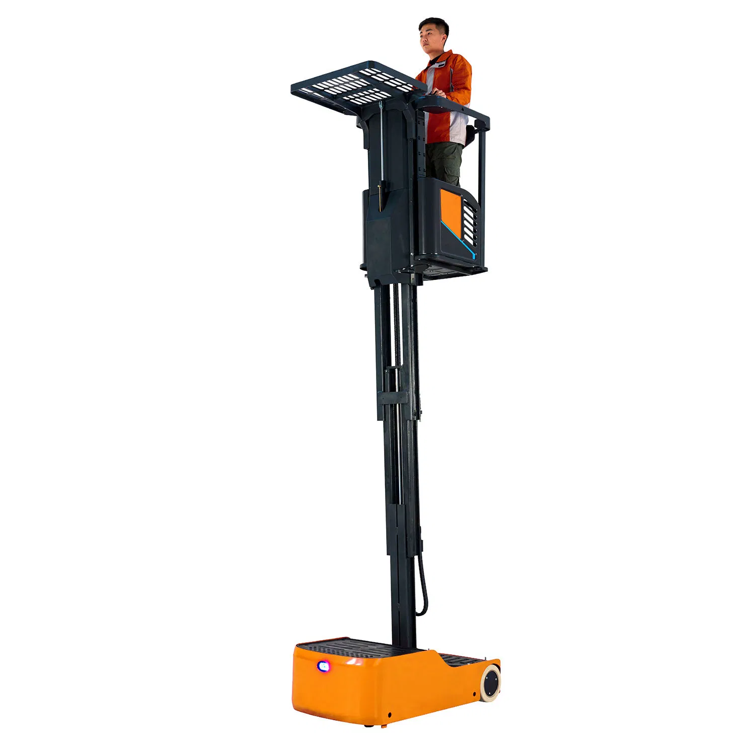 High Level Electric Order Picker with 200kg Capacity 3000 mm Rise Height