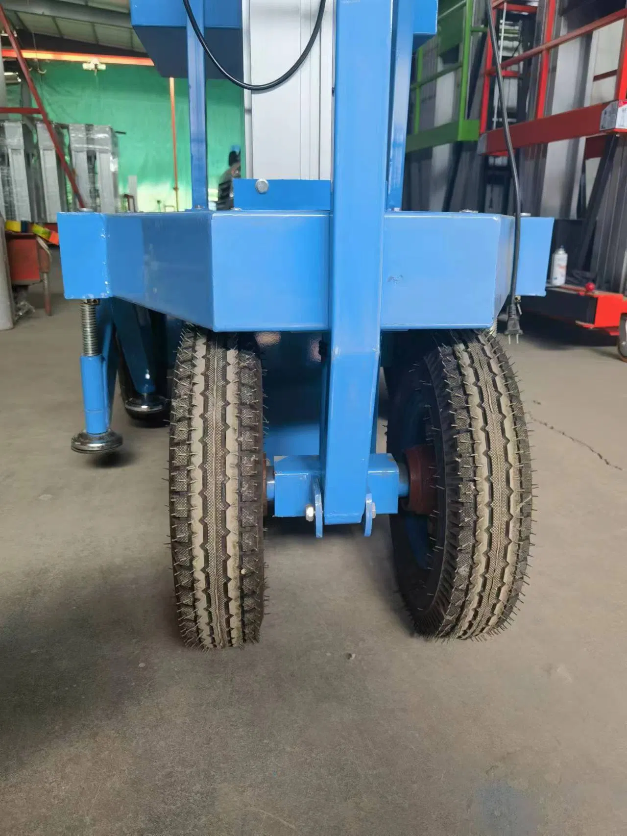 with CE ISO Aluminium Alloy Mast Lift Platform Telescopic Hydraulic Man Lift Indoor Mobile Vertical Electric Ladder Lift