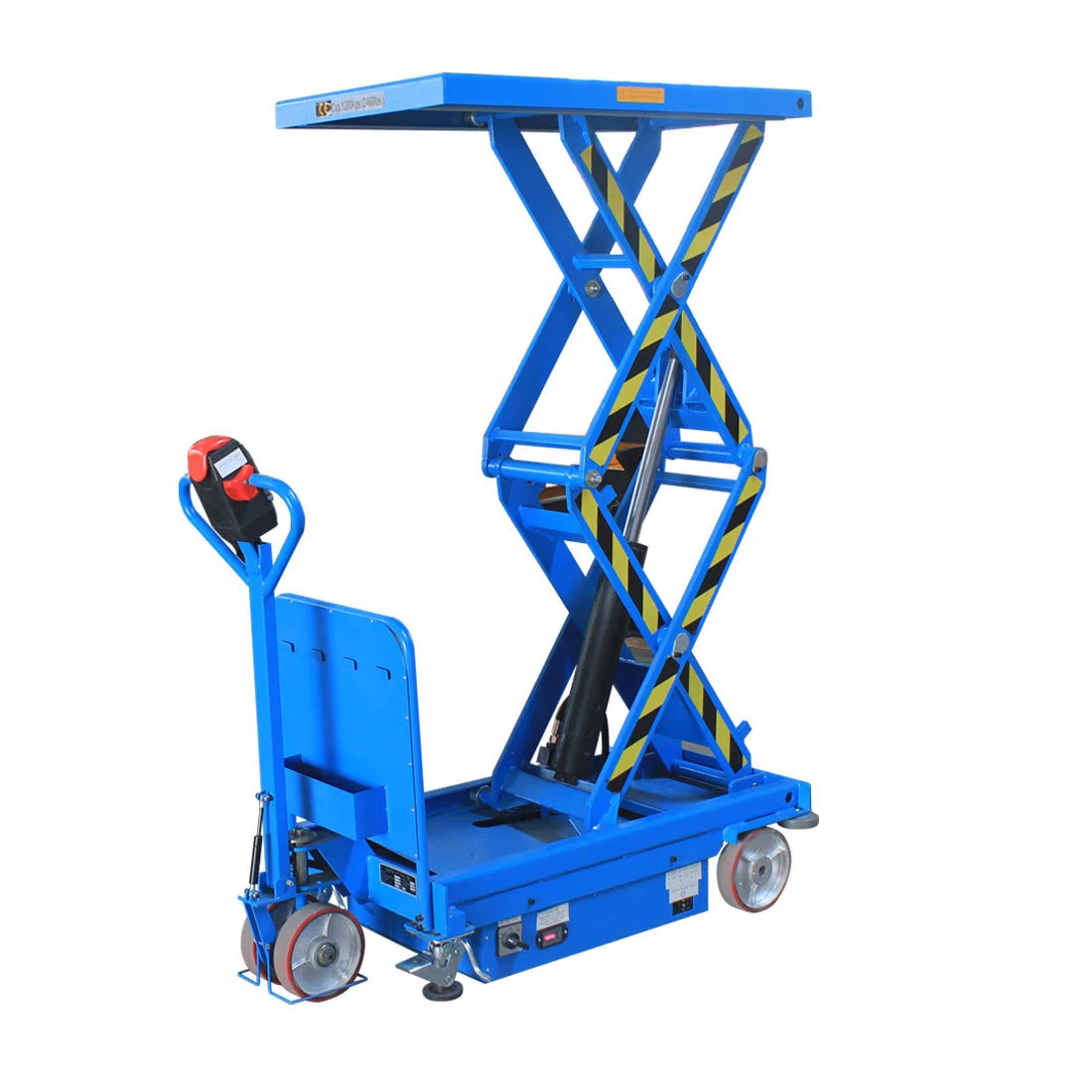 Self-Propelled Electric Hydraulic Scissor Lift for Cargo Handling