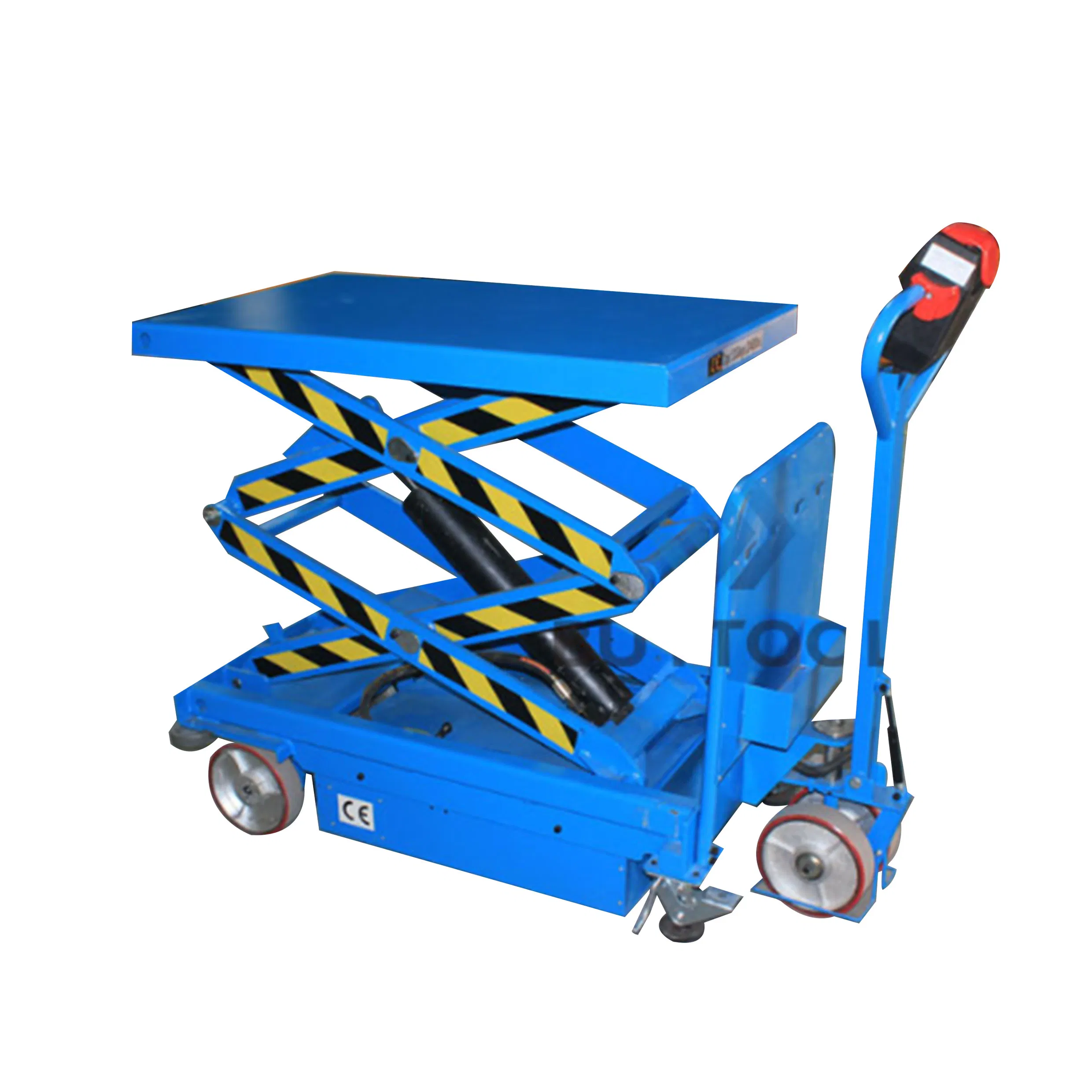 Self-Propelled Electric Hydraulic Scissor Lift for Cargo Handling