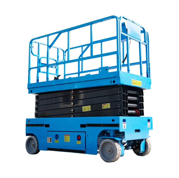 Factory Electric Hydraulic Full-Electromotion Scissor-Type Work Platform Aerial Lifting Mobile Table Self Propelled Scissor Lift