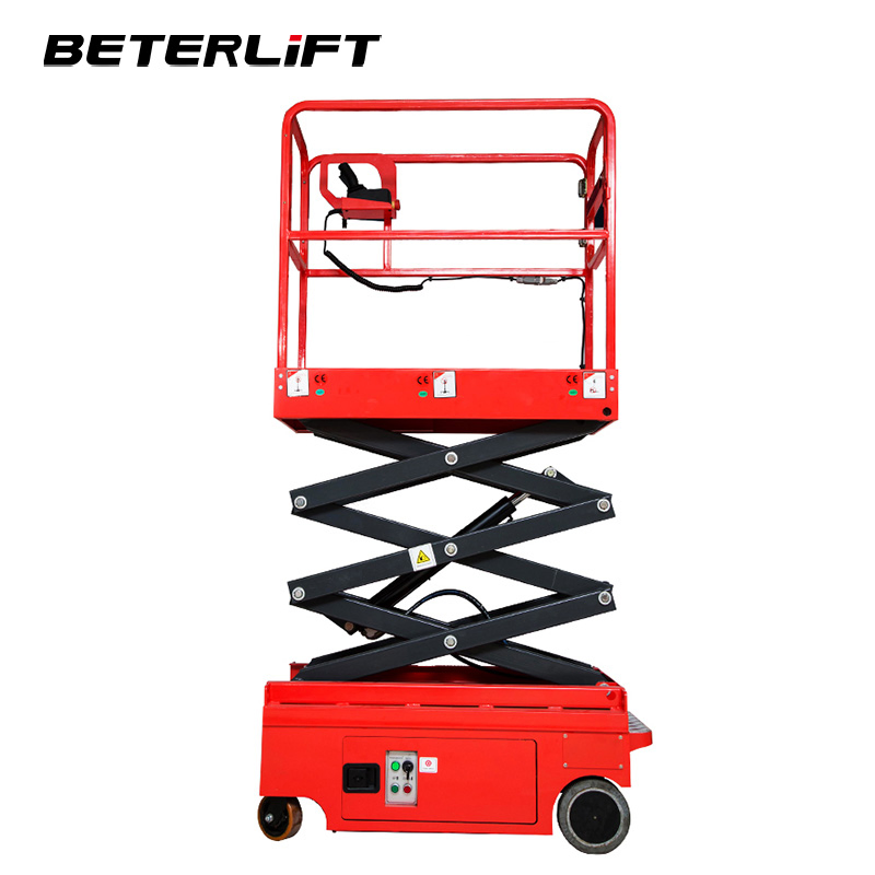 3m 4m Self Propelled Electric Hydraulic Mini Scissor Lift for Personnel Indoor Use