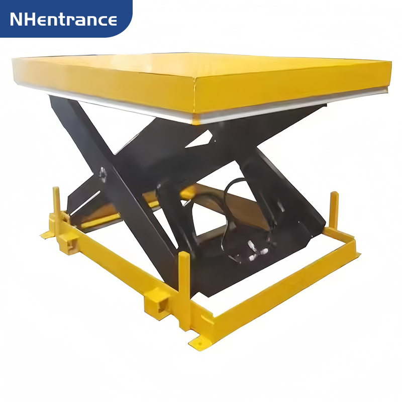 Heavy-Duty Electric Hydraulic Scissor Lift Table for Material Handling