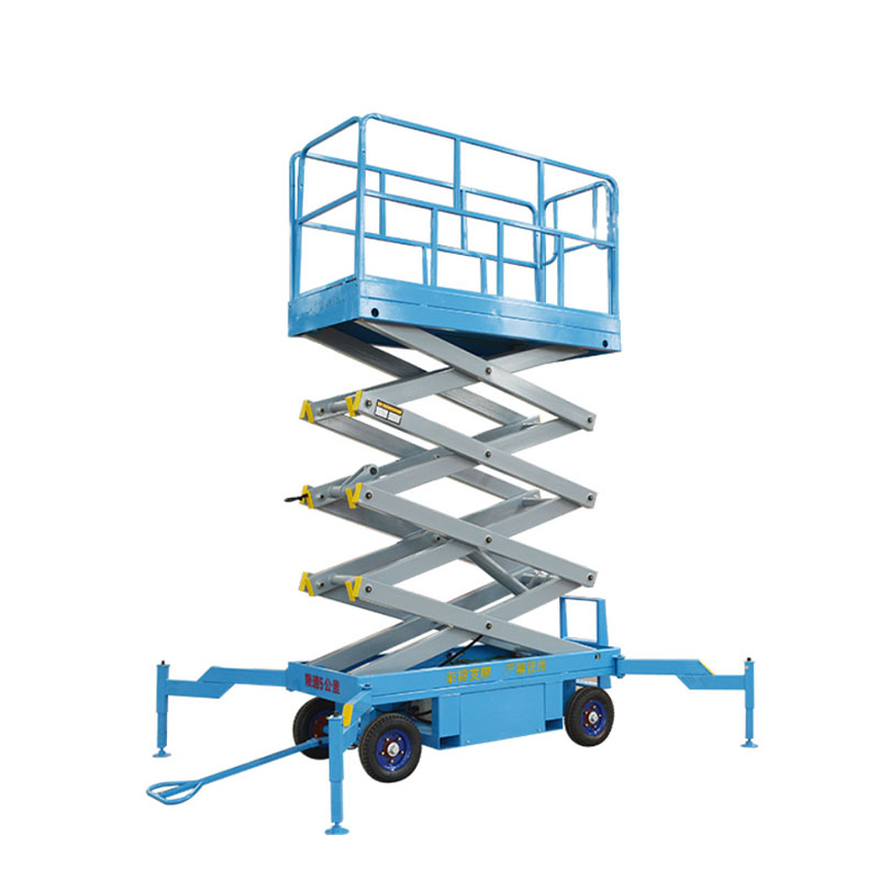 Portable Aerial Work Platform with Electric Mobile Scissor Lift